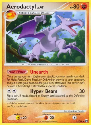 Carta Aerodactyl