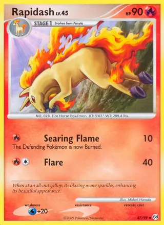 Carta Rapidash
