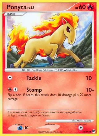 Carta Ponyta