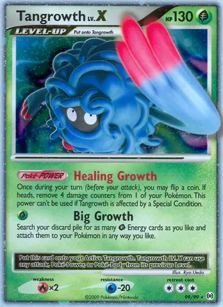 Carta Tangrowth LV. X