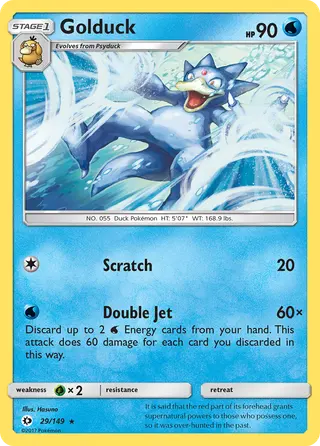 Carta Golduck