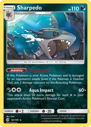 Carta Sharpedo