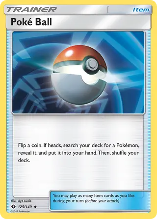 Carta Poké Bola