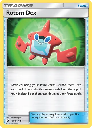 Carta Pokédex Rotom