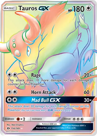 Carta Tauros GX