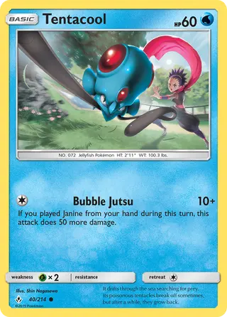 Carta Tentacool