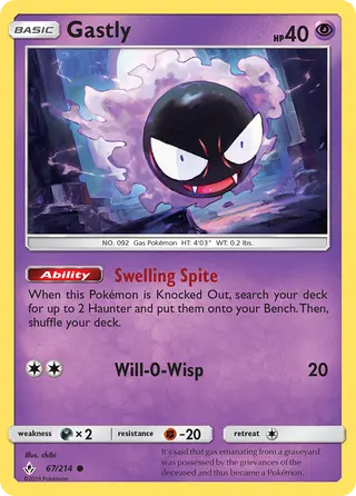 Carta Gastly
