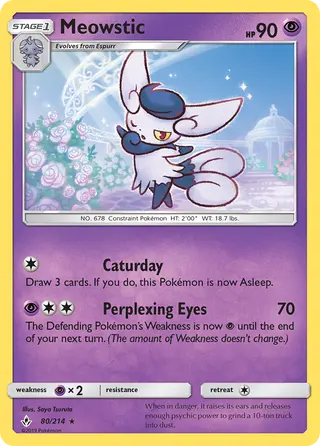Carta Meowstic