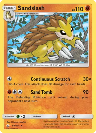 Carta Sandslash
