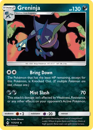 Carta Greninja