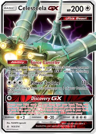 Carta Celesteela GX