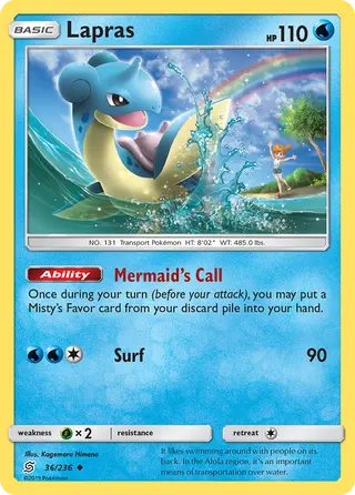 Carta Lapras