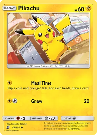 Carta Pikachu