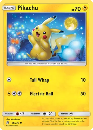 Carta Pikachu