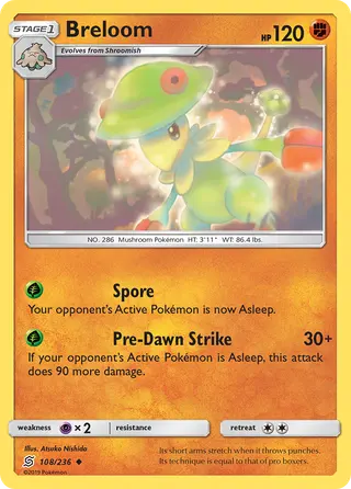 Carta Breloom