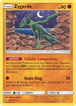 Carta Zygarde