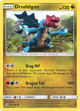 Carta Druddigon