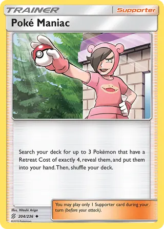 Carta Pokémaníaco
