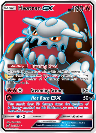Carta Heatran GX