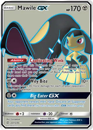 Carta Mawile GX