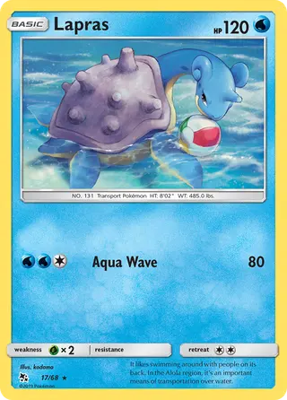 Carta Lapras