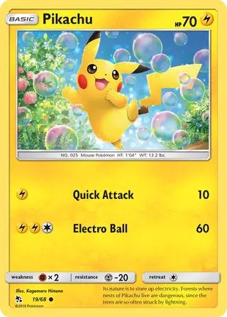 Carta Pikachu