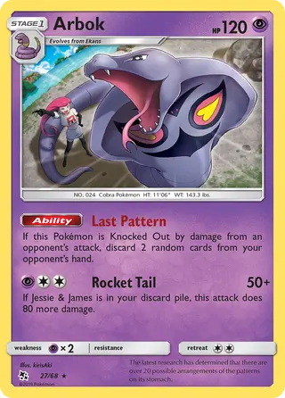 Carta Arbok