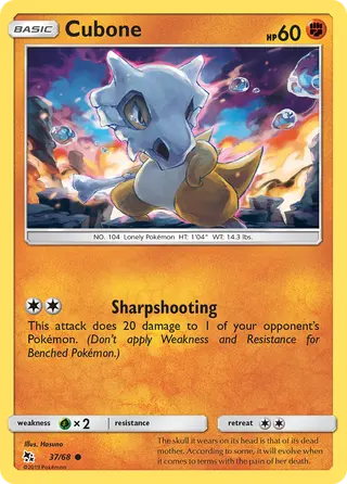 Carta Cubone
