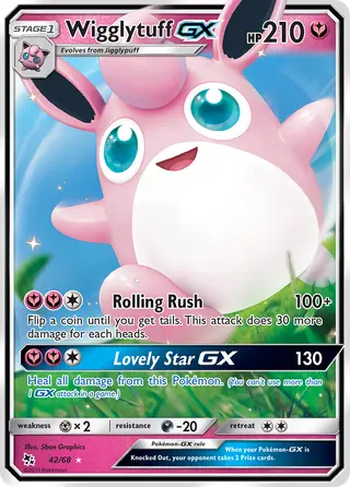 Carta Wigglytuff GX