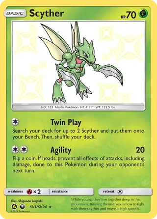 Carta Scyther
