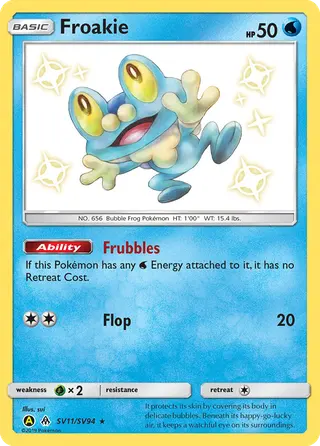 Carta Froakie
