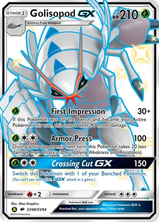 Carta Golisopod-GX