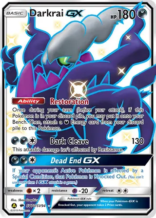Carta Darkrai-GX