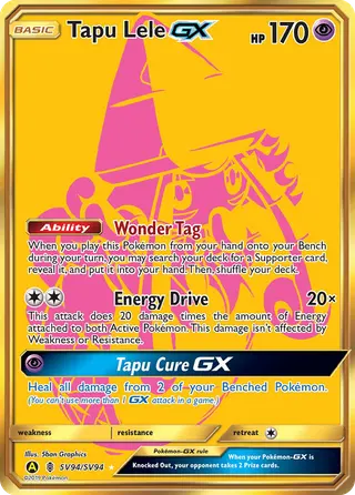 Carta Tapu Lele-GX