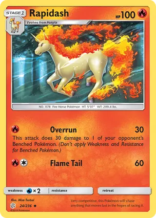 Carta Rapidash