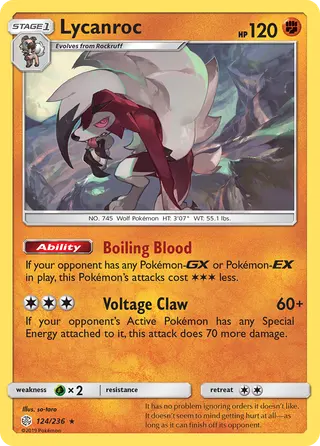 Carta Lycanroc