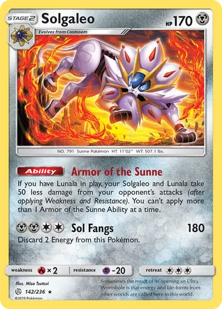 Carta Solgaleo