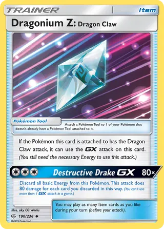 Carta Dragonium Z: Garra de Dragão
