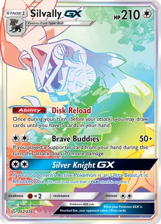 Carta Silvally GX