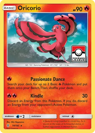 Carta Oricorio