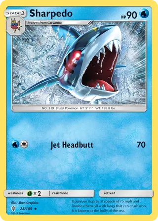 Carta Sharpedo