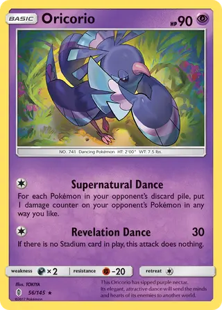 Carta Oricorio