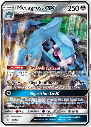 Carta Metagross GX