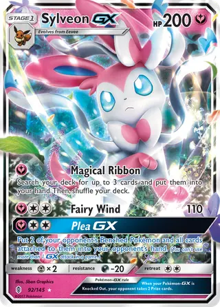 Carta Sylveon GX