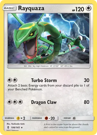 Carta Rayquaza