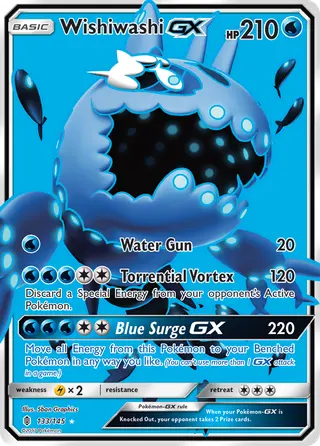 Carta Wishiwashi GX