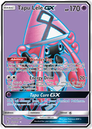 Carta Tapu Lele GX