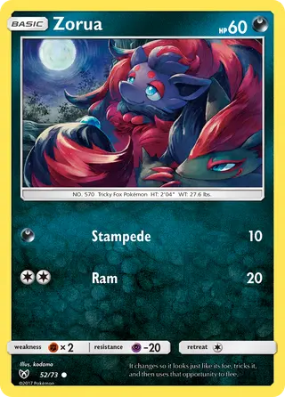 Carta Zorua