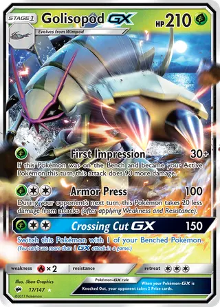 Carta Golisopod GX