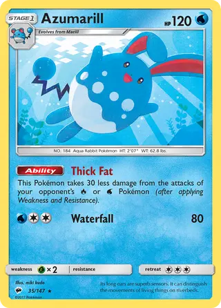 Carta Azumarill